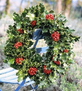holly wreath
